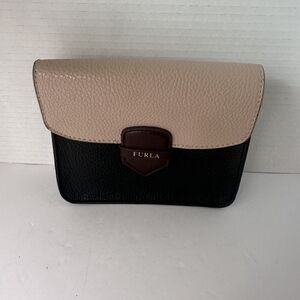 Furla Black and Tan Women's Bag